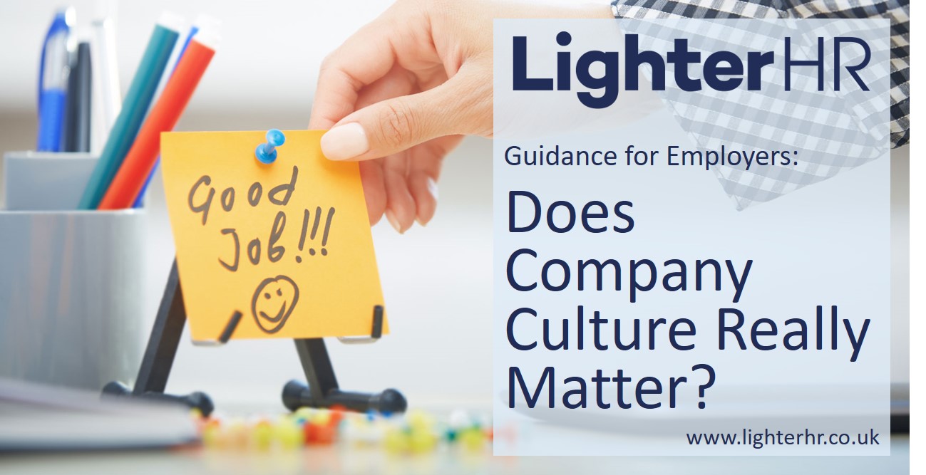 Does Company Culture Really Matter?