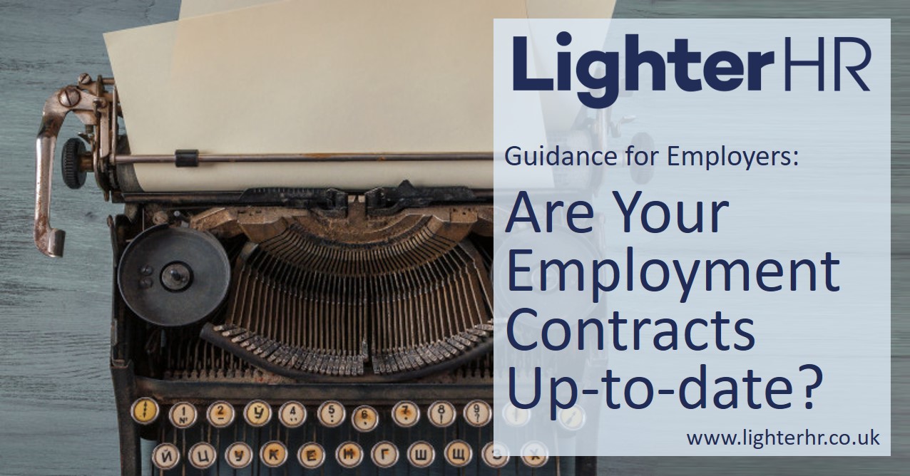 Employment Contracts: Are Yours Up-to-date?