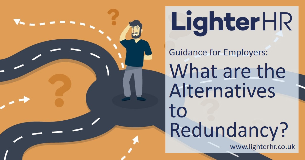 Alternatives to Redundancy: What are the Options?