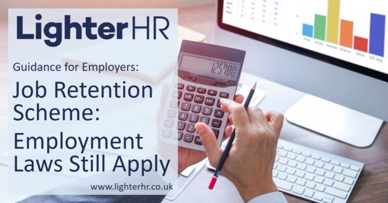2020-03-23 - Job Retention Scheme - Employment Laws Still Apply - Lighter HR