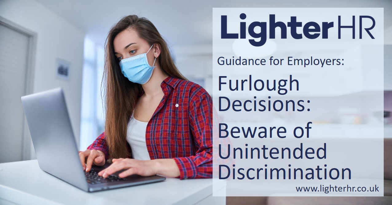 2020-03-24 - Furlough Decisions - Beware of Unintended Discrimination - Lighter HR