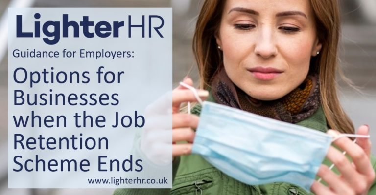 2020-04-20 - Options for Businesses when Job Retention Scheme Ends - Lighter HR