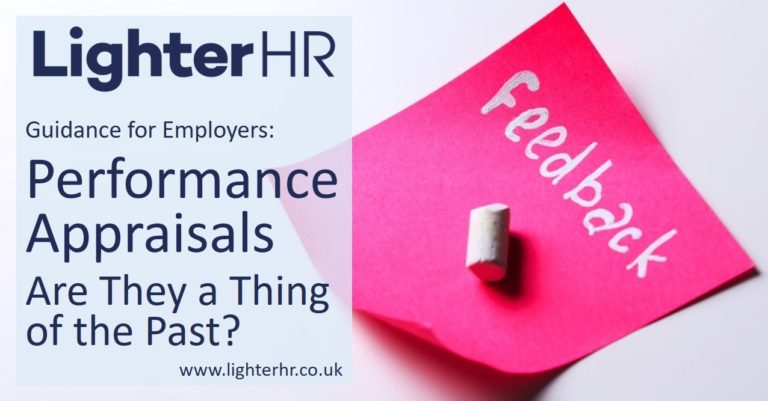 2017-09-22 - Performance Appraisals - Are They a Thing of the Past - Lighter HR