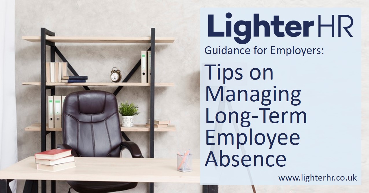 2013-01-21 - Tips on Managing Long-term Employee Absence - Lighter HR