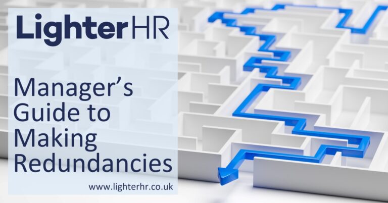 Manager's Guide to Making Redundancies - Lighter HR