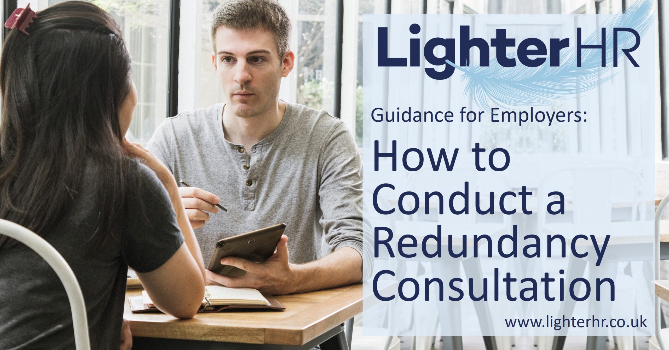 How to Conduct a Redundancy Consultation - LighterHR - Featured