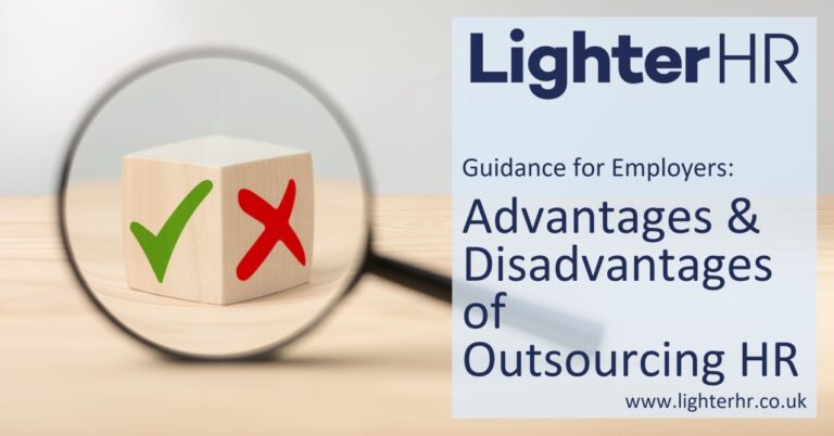 Advantages and Disadvantages of Outsourcing HR - LighterHR