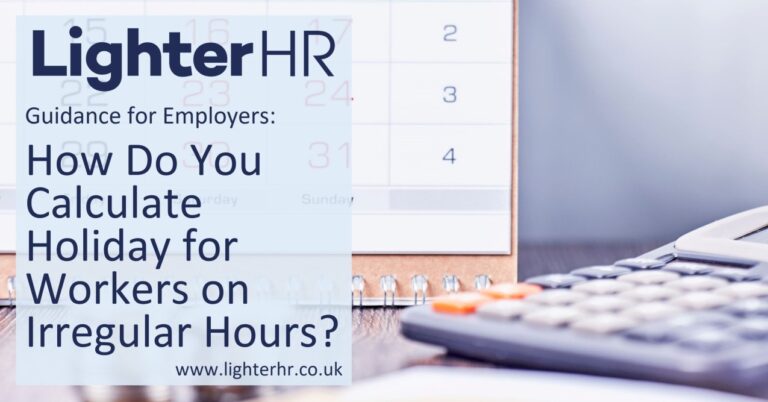 Holiday Calculations for Workers on Irregular Hours - LighterHR