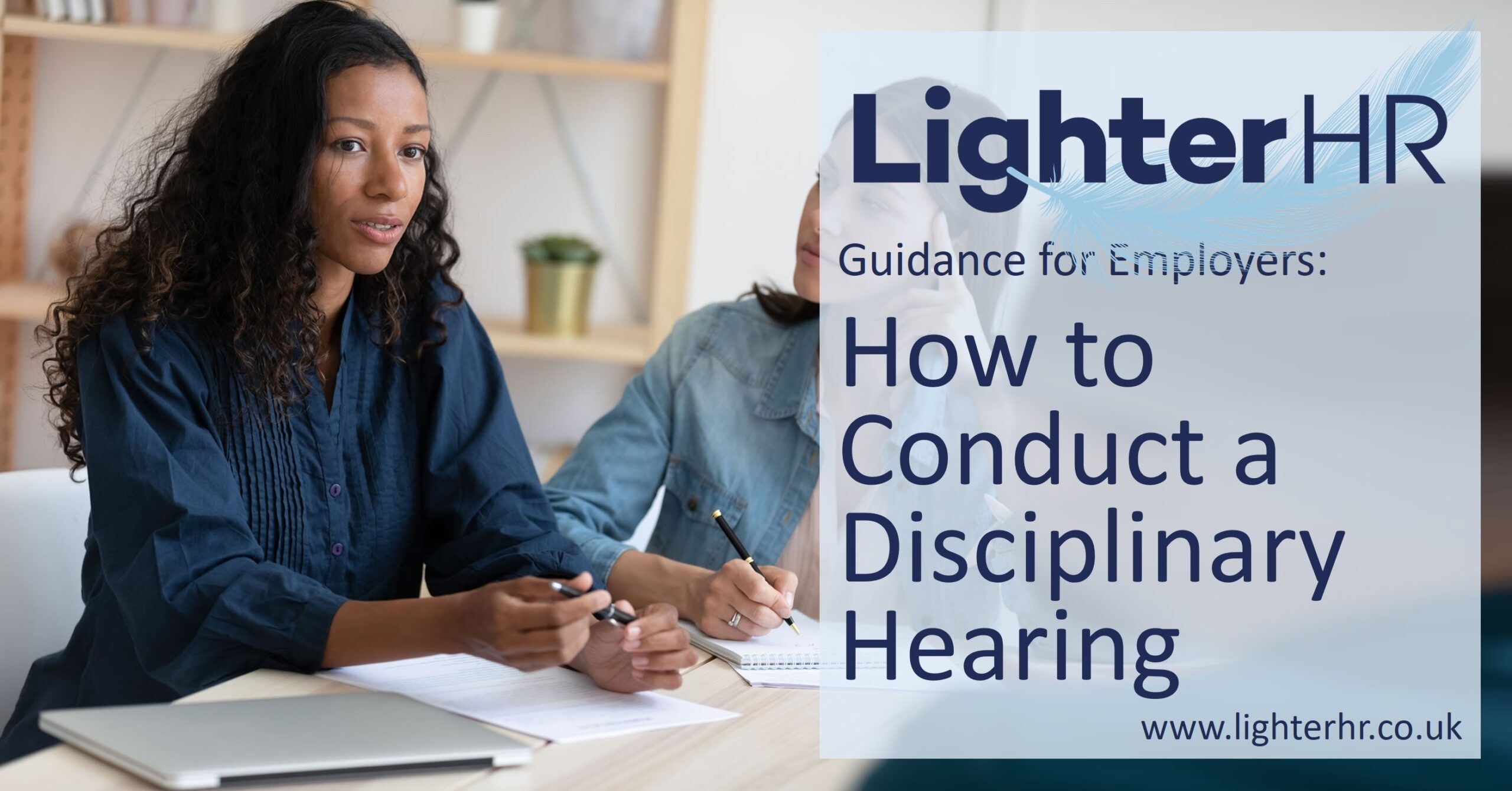 How to Conduct a Disciplinary Hearing - LighterHR - Featured