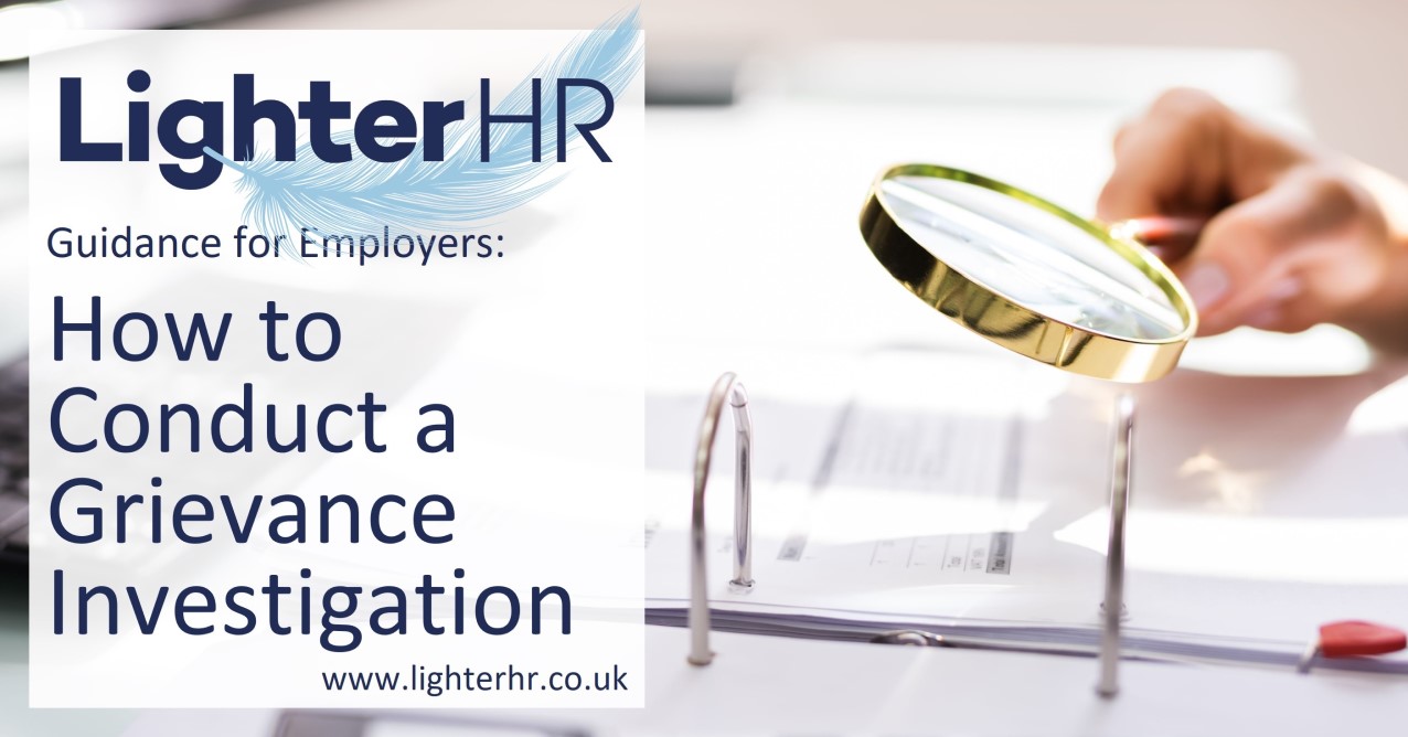 How to Conduct a Grievance Investigation - LighterHR - Featured