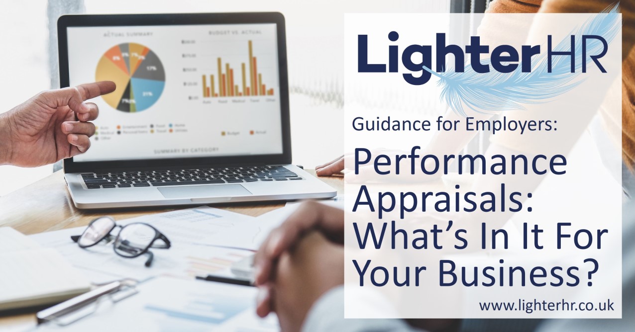 Performance Appraisals What's In It For Your Business - LighterHR - Featured