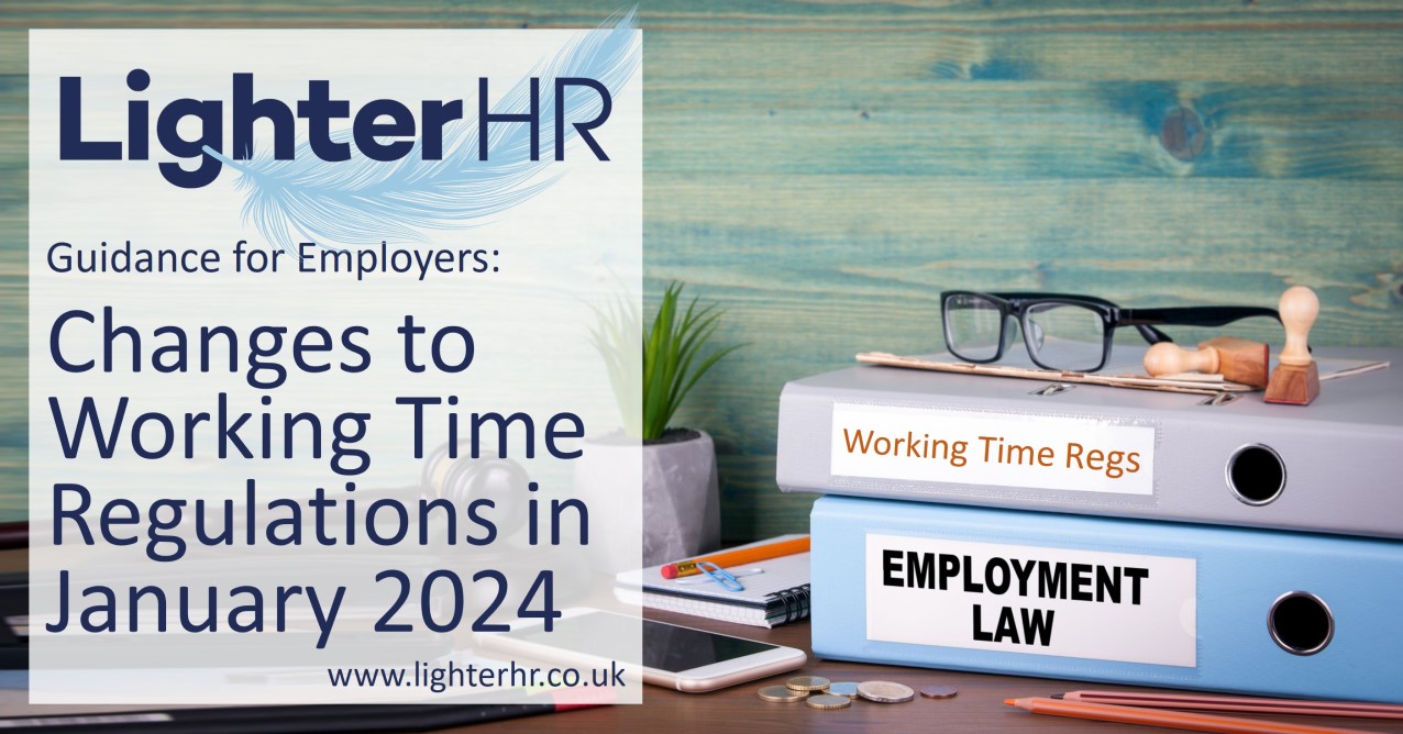 Changes to Working Time Regulations in January 2024