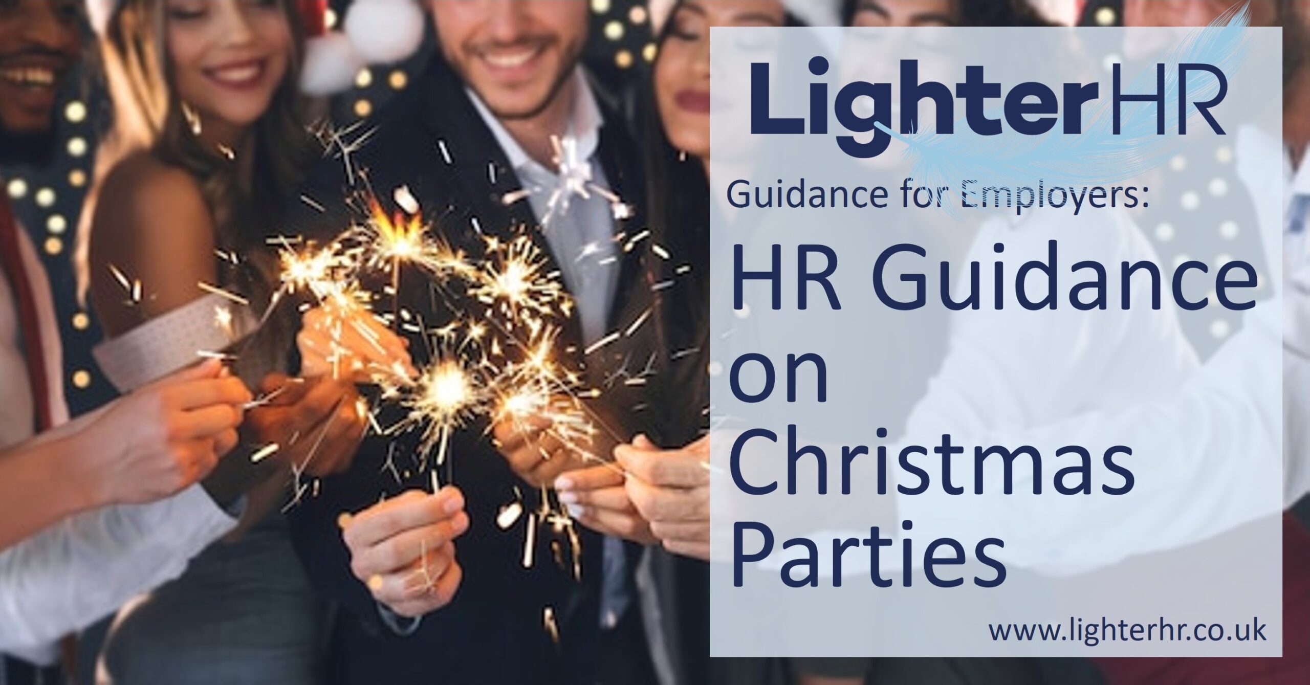 HR Guidance on Christmas Parties - LighterHR - Featured